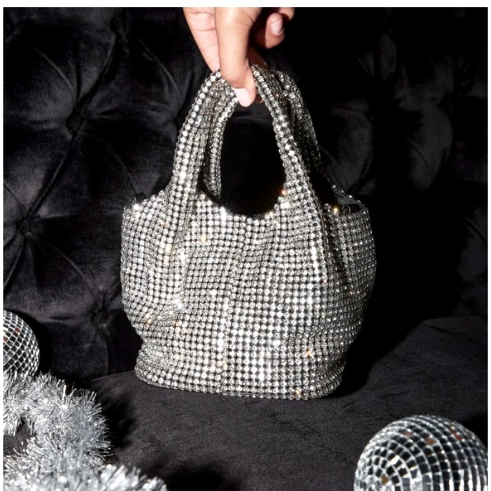 Own the Night 🍾 Rhinestone Bag